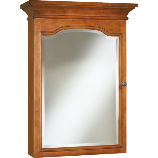 Sunny Wood Cambrian Maple 28 In. W x 36 In. H x 5 In. D Single Mirror Surface Mount Medicine Cabinet