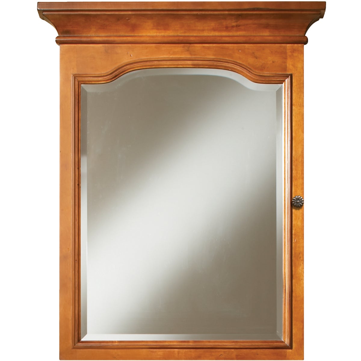 Sunny Wood Cambrian Maple 28 In. W x 36 In. H x 5 In. D Single Mirror Surface Mount Medicine Cabinet