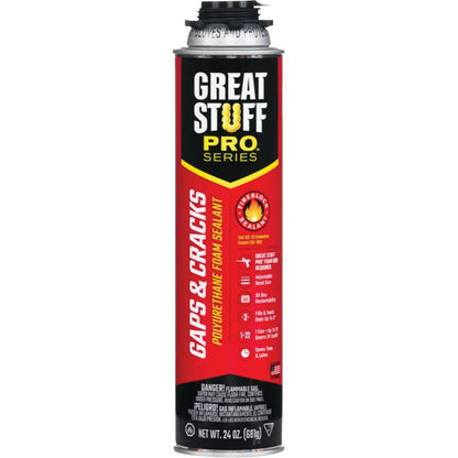 Great Stuff Pro Gaps & Cracks 24 Oz. Gun Foam