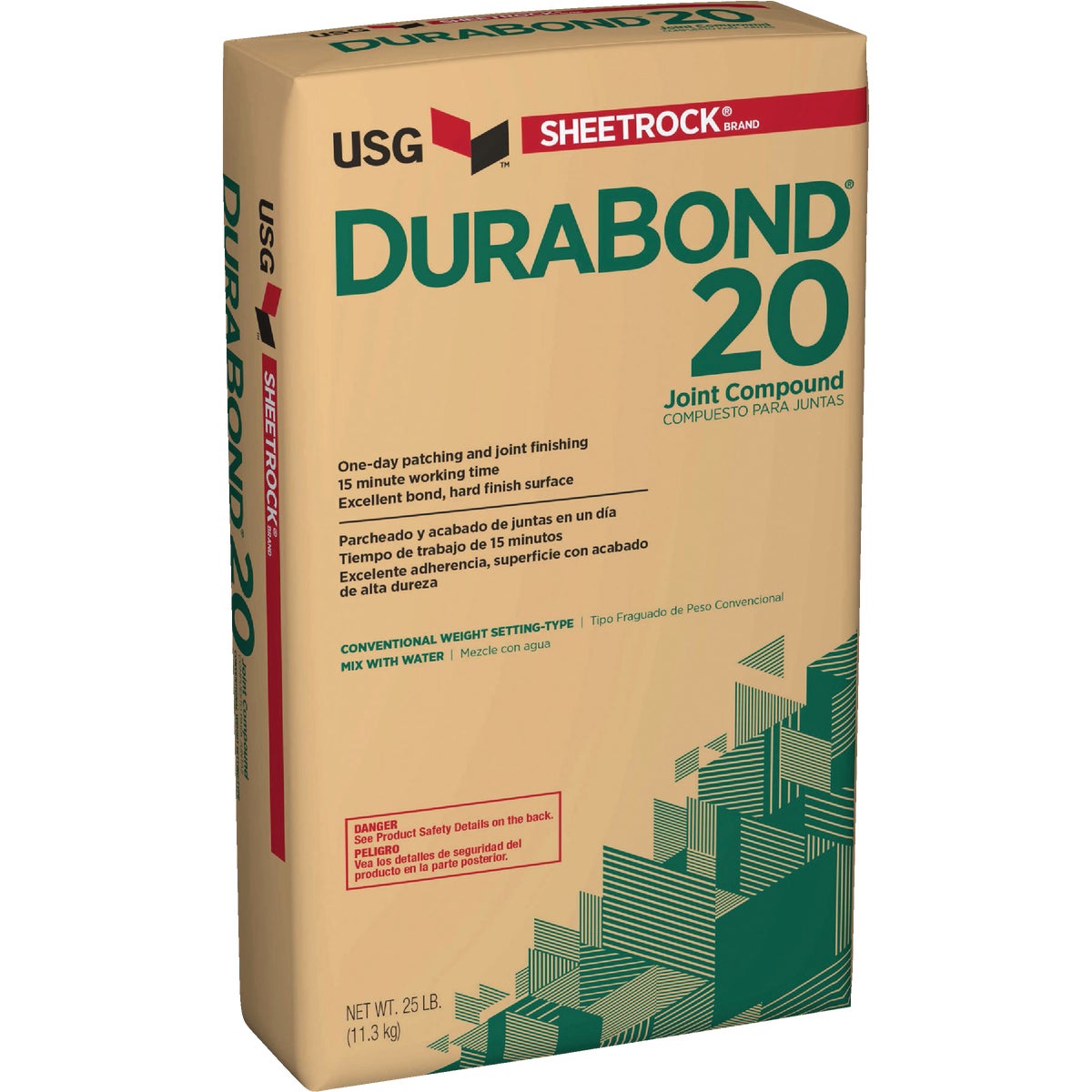 Sheetrock Durabond 20 Setting Type 25 Lb. Drywall Joint Compound