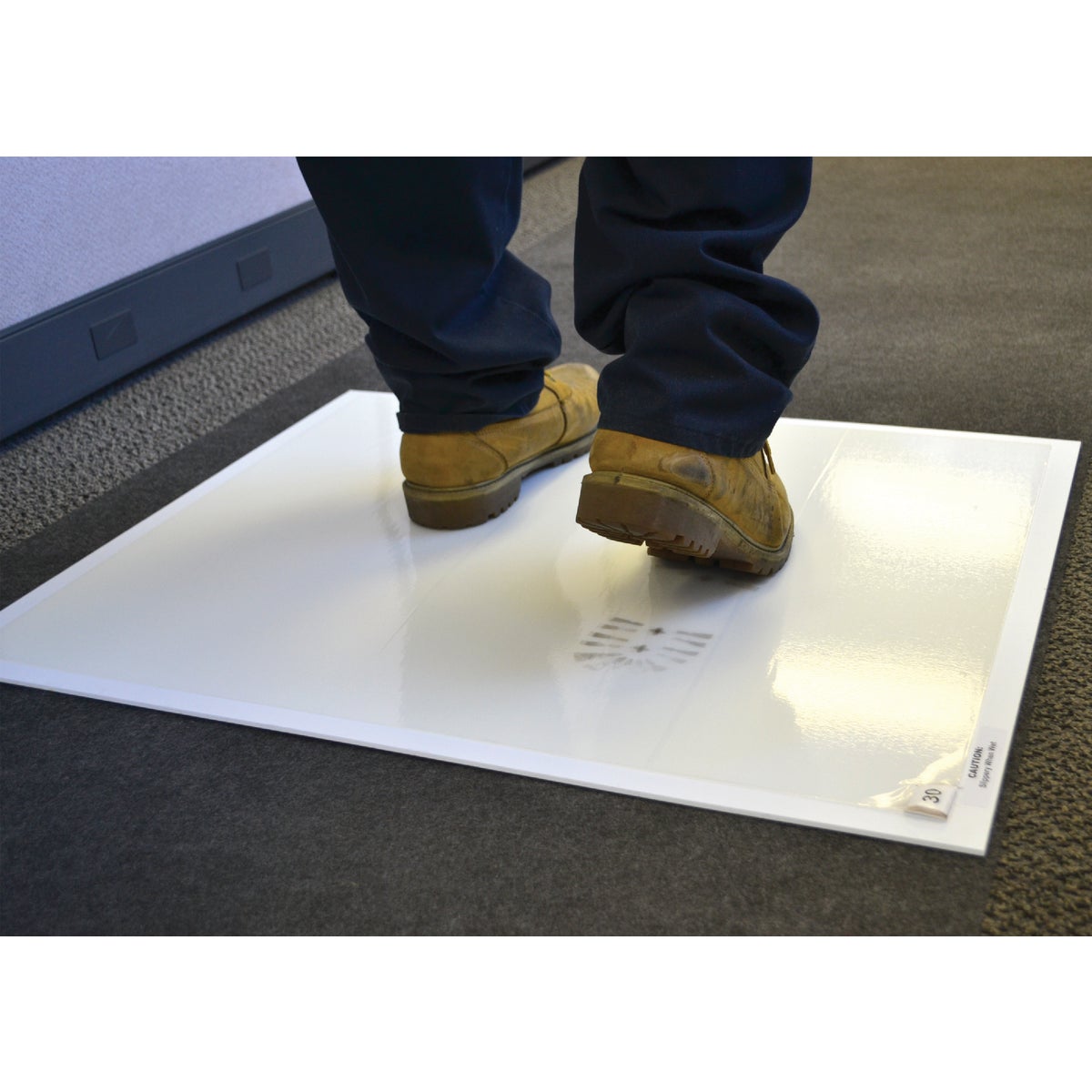 Surface Shields Step N Peel Clean Mat 25.5 In. x 31.5 In. Floor Protector