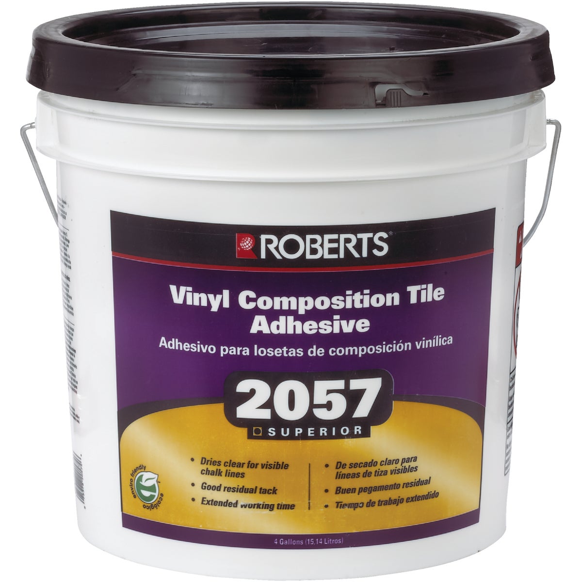 Roberts 4 Gal. Clear Thin Spread Floor Tile Adhesive