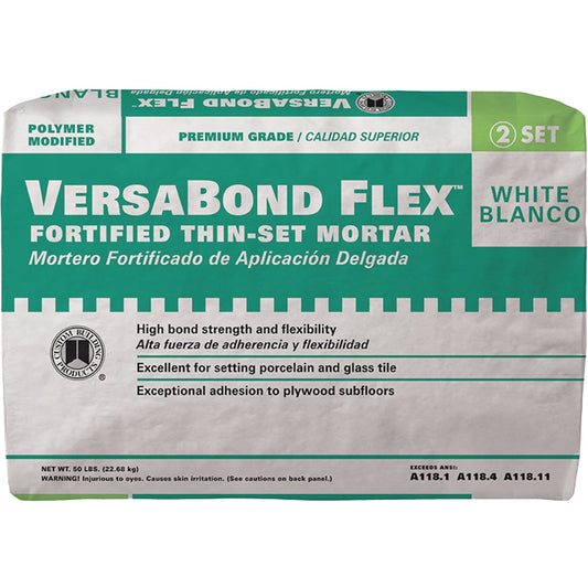 Versabond Flex 50 Lb. White Mortar Mix