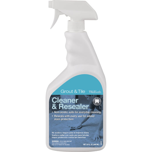 TileLab 1 Qt. OneStep Tile & Grout Cleaner & Resealer