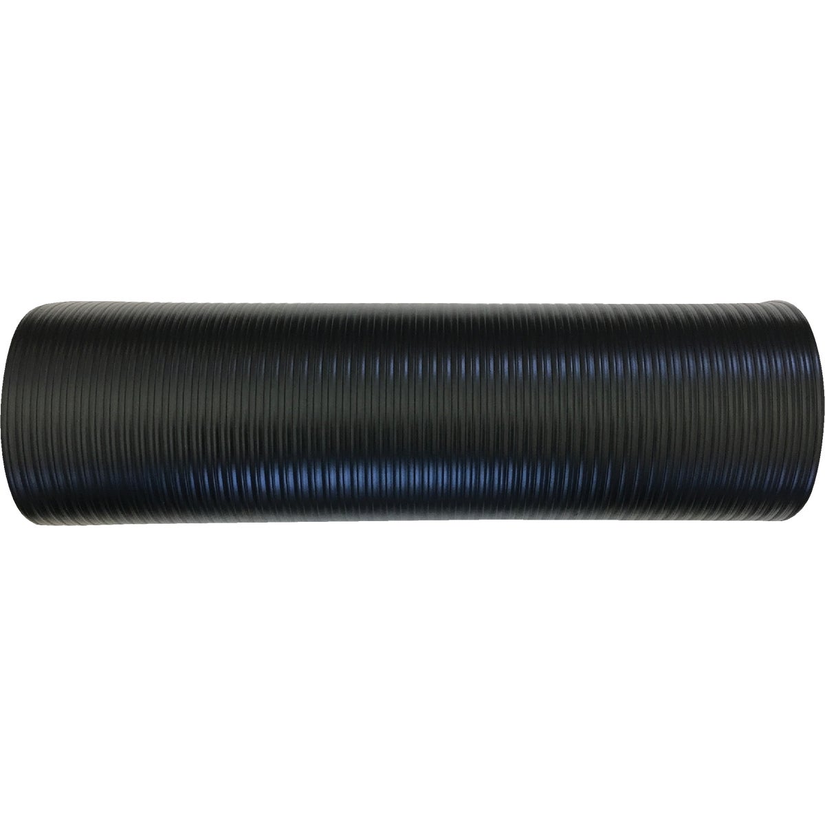 Tenex 27 In. x 75 Ft. Black Vinyl Ribbed Runner, Indoor