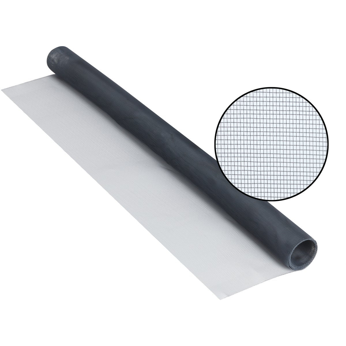 Phifer 24 In. x 84 In. Charcoal Aluminum Screen Ready Rolls