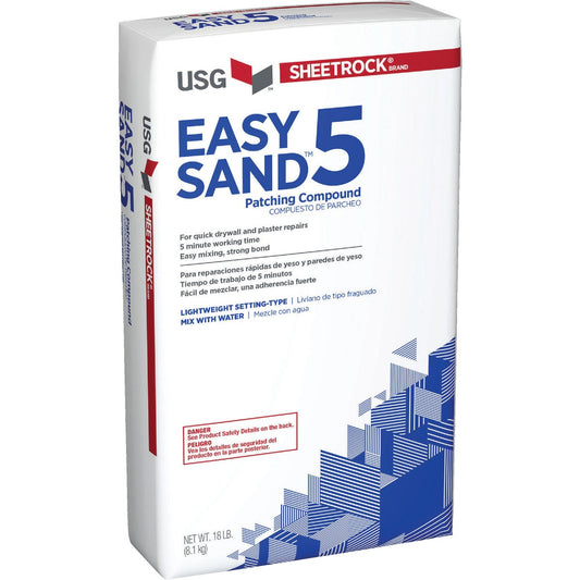 Sheetrock Easy Sand 5 Lightweight Setting Type 18 Lb. Drywall Joint Compound