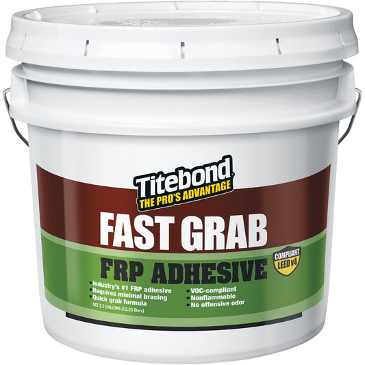 Titebond GREENchoice FAST GRAB 4 Gal. FRP Panel Adhesive