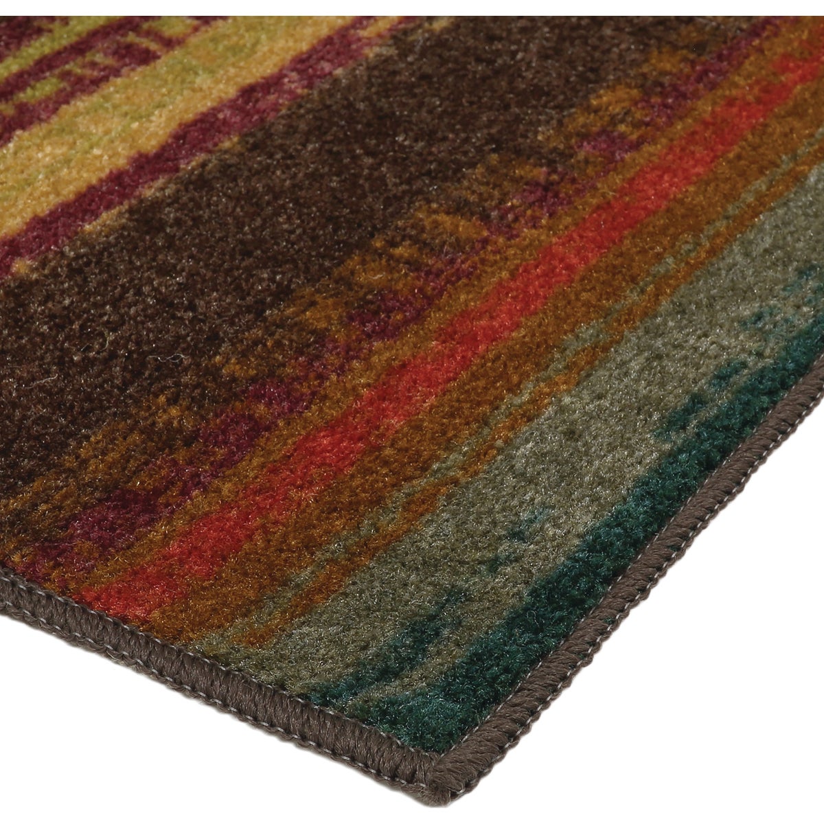 Mohawk Home Boho Stripe Multi-Color 5 Ft. x 8 Ft. Area Rug