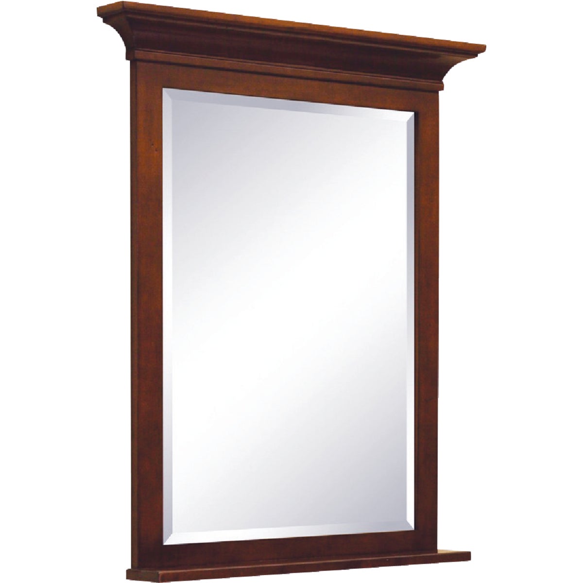 Sunny Wood Grand Haven Cherry 30 In. W x 36 In. H Vanity Mirror