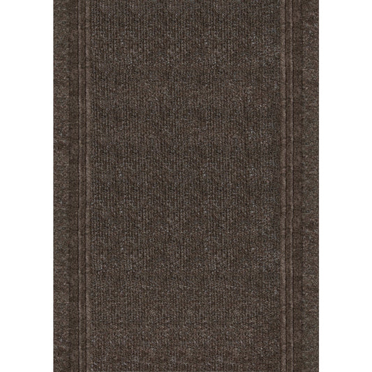 Multy Home Tracker 26 In. x 60 Ft. Tan Carpet Runner, Indoor/Outdoor