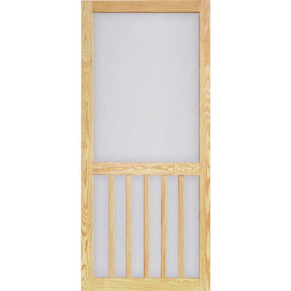 Screen Tight Timberline 32 In. W x 81 In. H x 1 In. Thick Pressure Treated Wood Screen Door