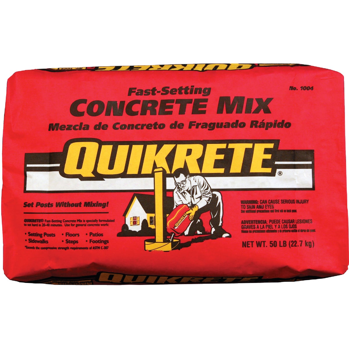 Quikrete Fast-Set 50 Lb Concrete Mix