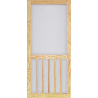 Screen Tight Timberline 36 In. W x 81 In. H x 1 In. Thick Pressure Treated Wood Screen Door