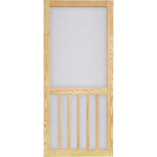 Screen Tight Timberline 36 In. W x 81 In. H x 1 In. Thick Pressure Treated Wood Screen Door