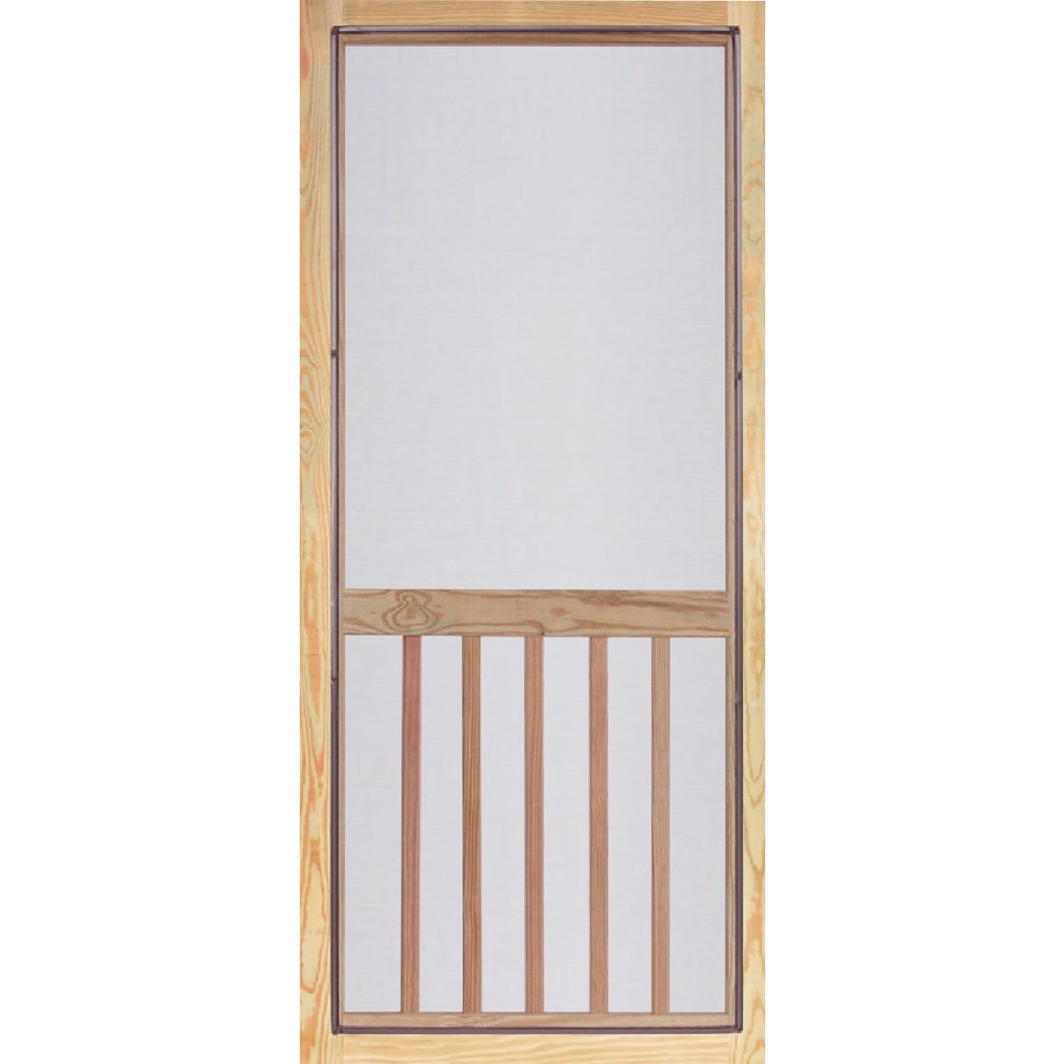 Screen Tight Timberline 36 In. W x 81 In. H x 1 In. Thick Pressure Treated Wood Screen Door