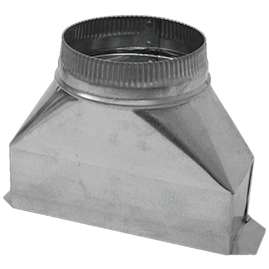 Lambro 7 In. Galvanized Range Hood Round Transition Boot