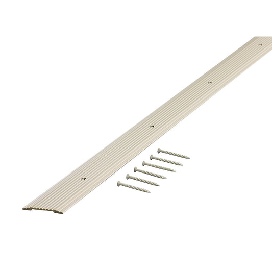 M-D Almond 1-1/4 In. x 6 Ft. Aluminum Seam Binder