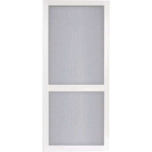 Screen Tight Vinylcraft 32 In. W x 80 In. H x 1 In. Thick White Vinyl Screen Door