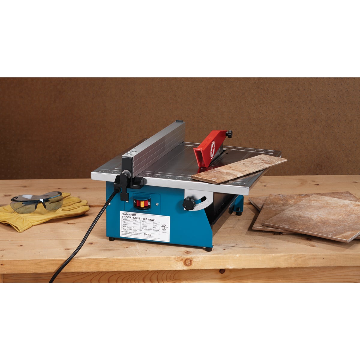 Project Pro 7 In. Portable Tile Saw