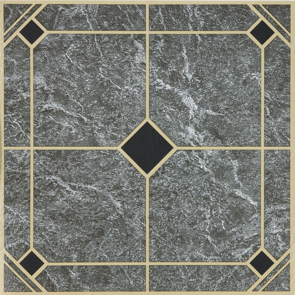 Home Impressions Blue and Gold 12 In. x 12 In. Vinyl Floor Tile (45 Sq. Ft./Box)