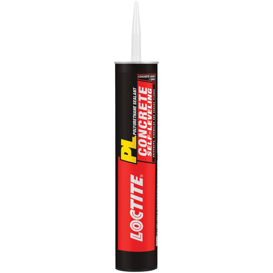 Loctite Pl Self-Leveling Sealant 28 Oz Limestone Gray Concrete Sealant