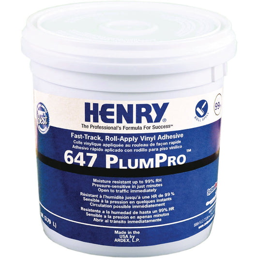 Henry 647 PlumPro Vinyl Floor Adhesive, 1 Gal.