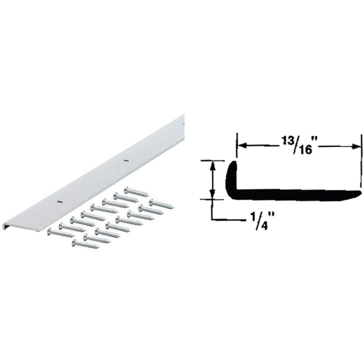 M-D 13/16 In. x 8 Ft. Counter Edging