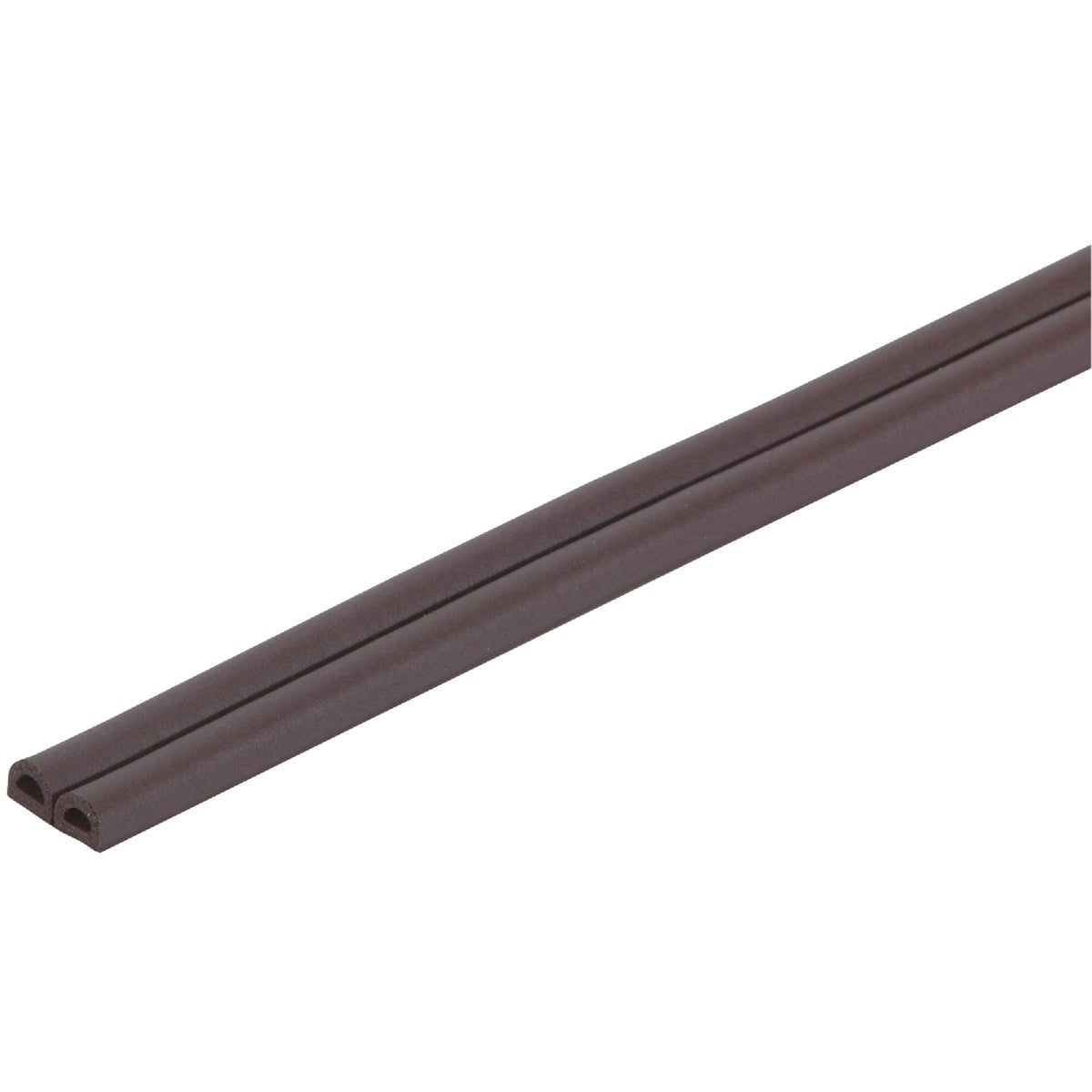 M-D Brown 17' 23/64" Rubber Weatherstrip