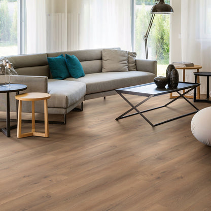 Shaw VersaLock Laminate Cadence Expressive Brown 7-1/2 In. W x 54 In L Laminate Flooring (28.73 Sq. Ft./Case)