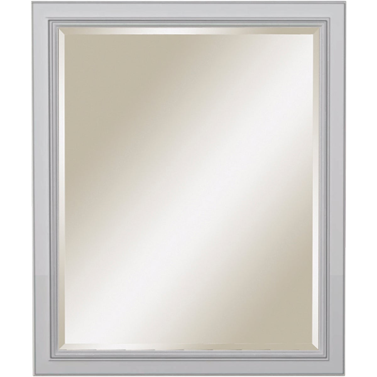 Sunny Wood Riley 30 In. W x 36 In. H Beveled Framed Mirror