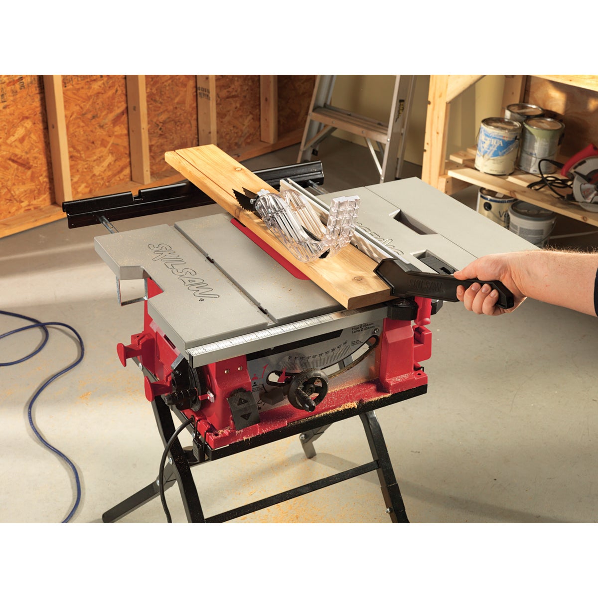 SKILSAW 15-Amp 10 In. Table Saw with Folding Stand