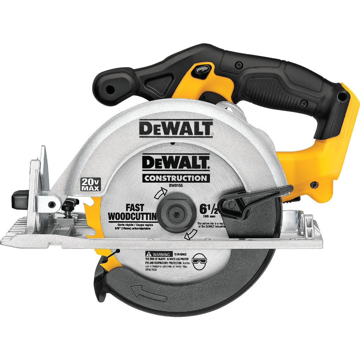 DeWalt 20 Volt MAX Lithium-Ion 6-1/2 In. Cordless Circular Saw (Bare Tool)