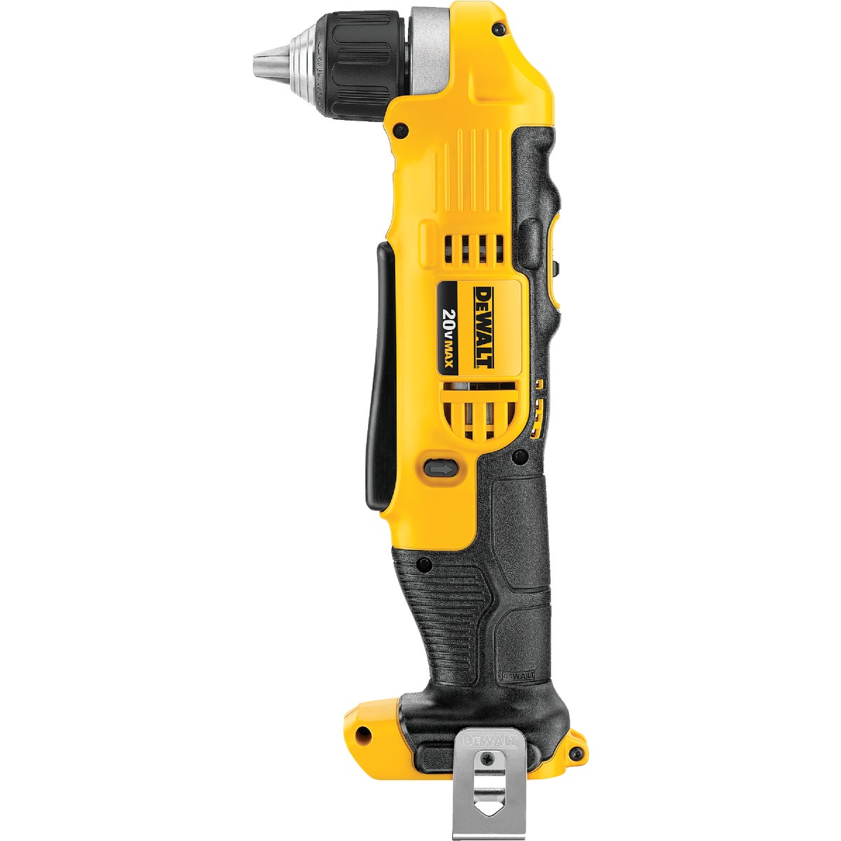 DeWalt 20 Volt MAX Lithium-Ion 3/8 In. Cordless Angle Drill (Bare Tool)