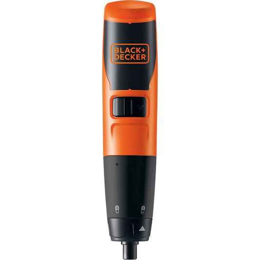 Black & Decker 2.4-Volt Alkaline Direct Plug 1/4 In. Cordless Screwdriver