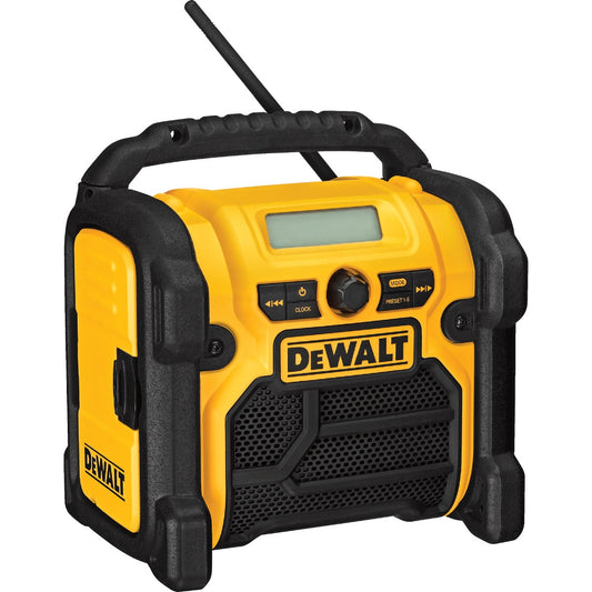 DeWalt 18/20/12 Volt Compact Nickel Cadmium/Lithium-Ion Cordless Jobsite Radio (Bare Tool)