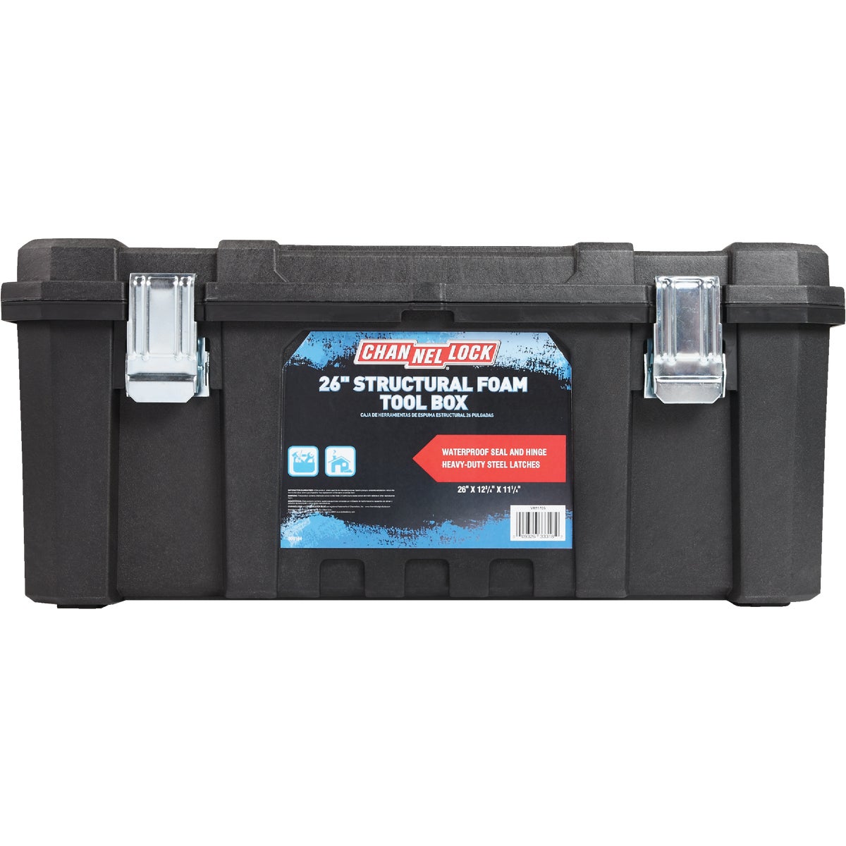 Channellock 26 In. Structural Foam Toolbox