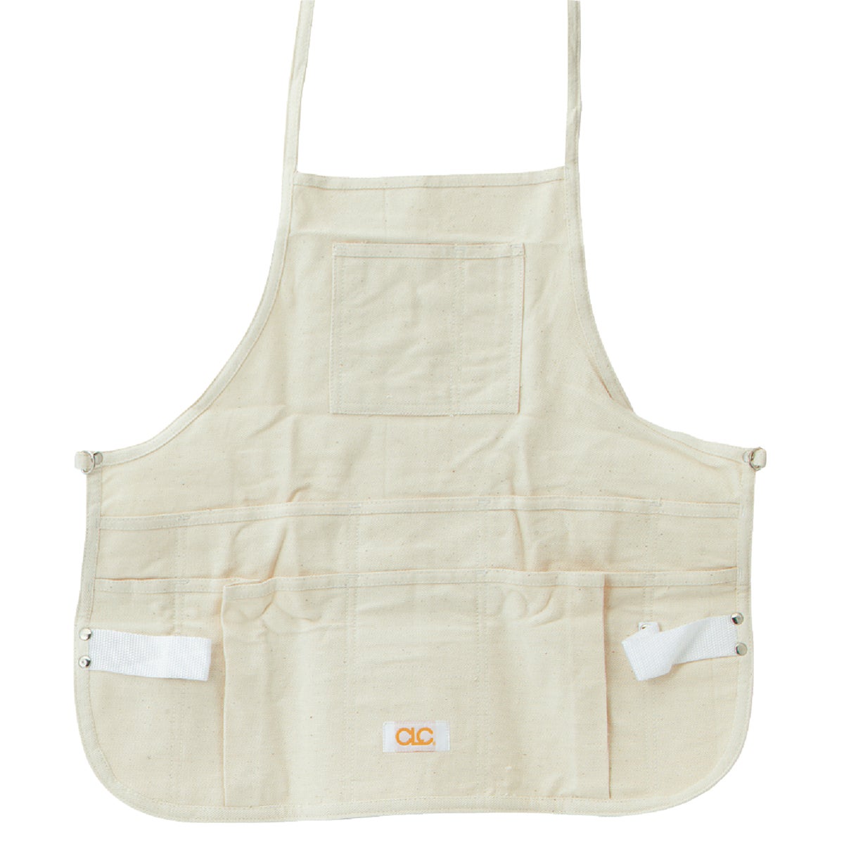 Custom Leathercraft 12-Pocket Canvas Bib Apron