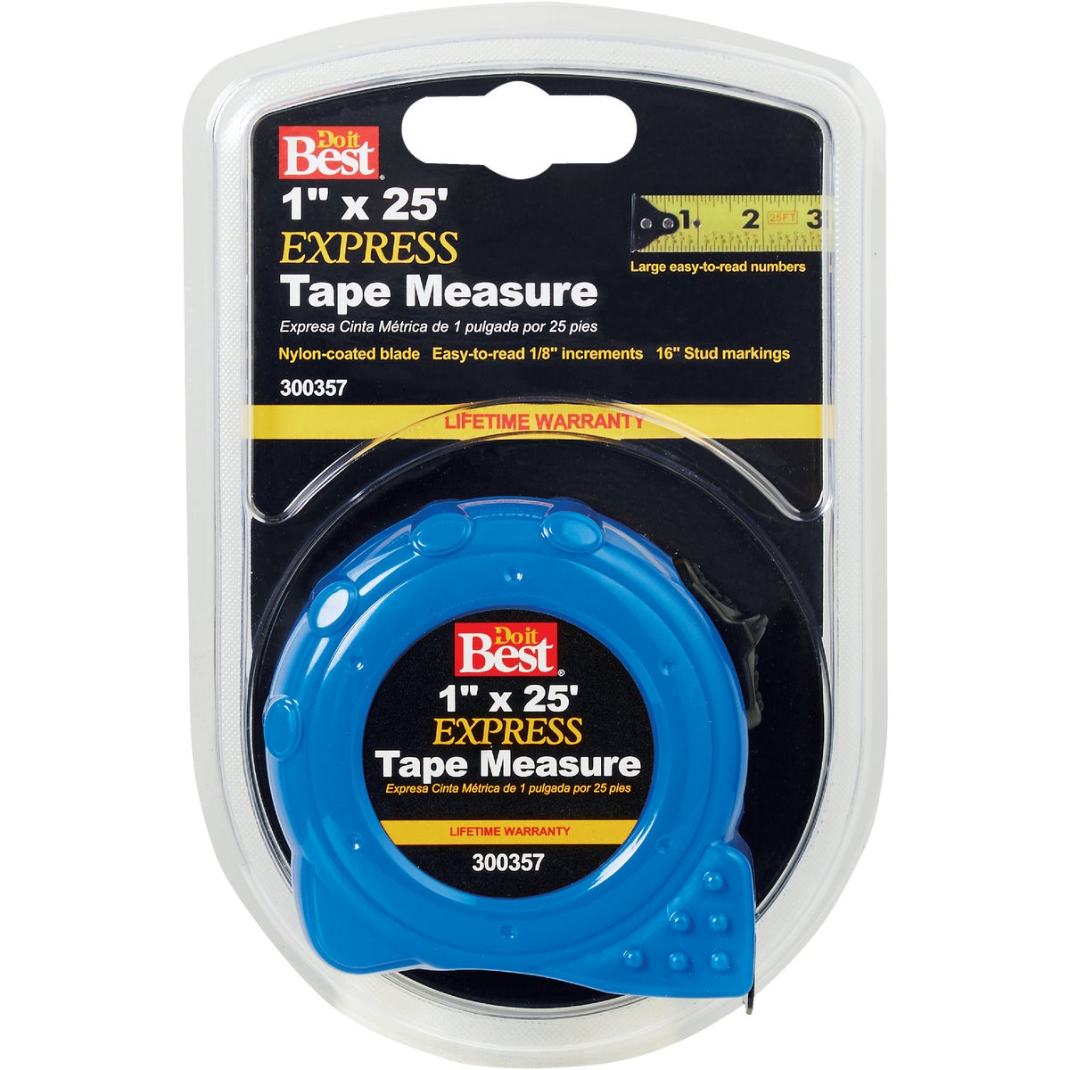 Do it Best Express 25 Ft. Power Tape Measure