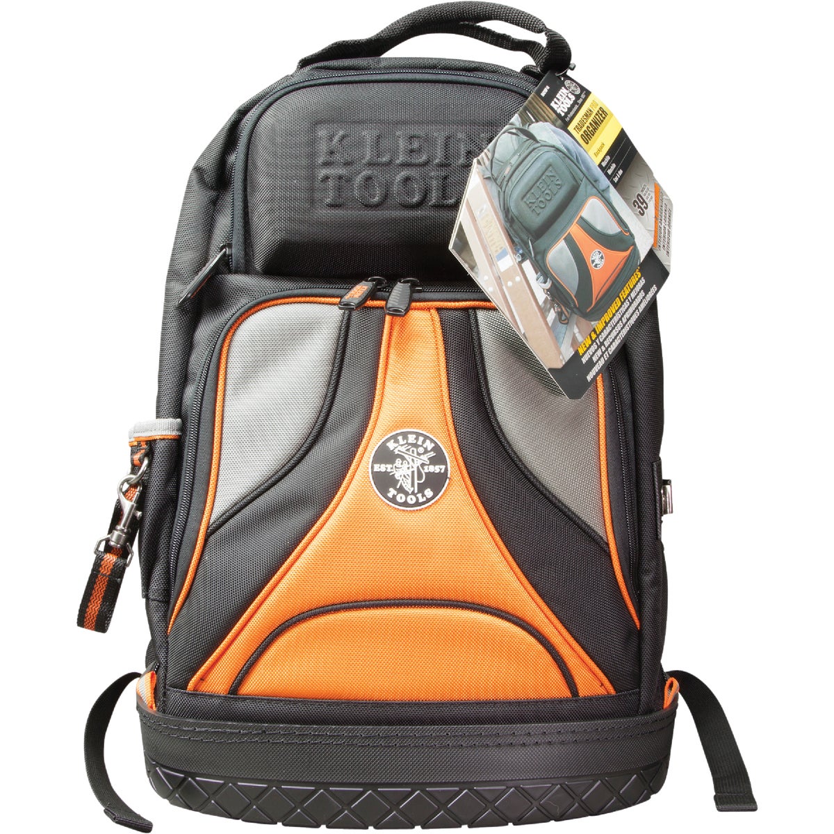 Klein Tradesman Pro 39-Pocket 14.50 In. Backpack Tool Bag