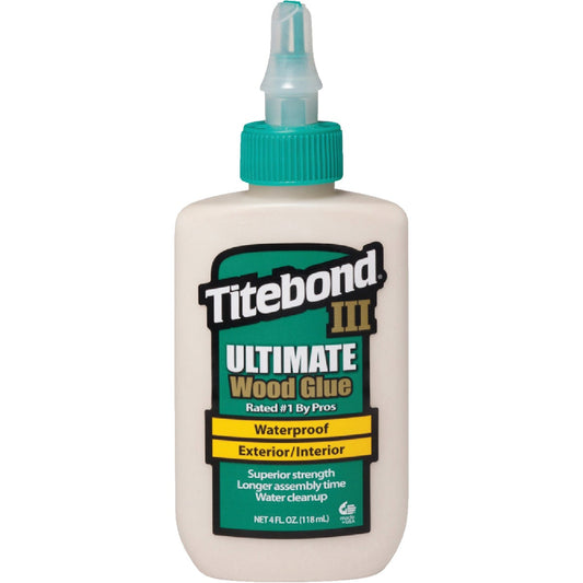 Titebond III 4 Oz. Ultimate Waterproof Wood Glue