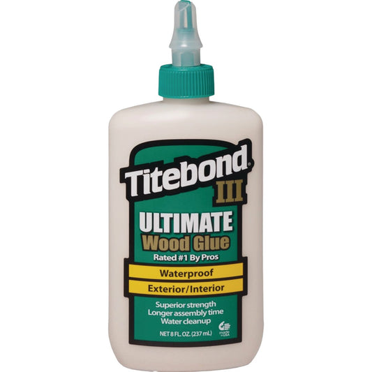 Titebond III 8 Oz. Ultimate Waterproof Wood Glue