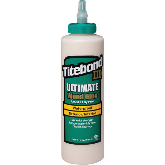 Titebond III 16 Oz. Ultimate Waterproof Wood Glue