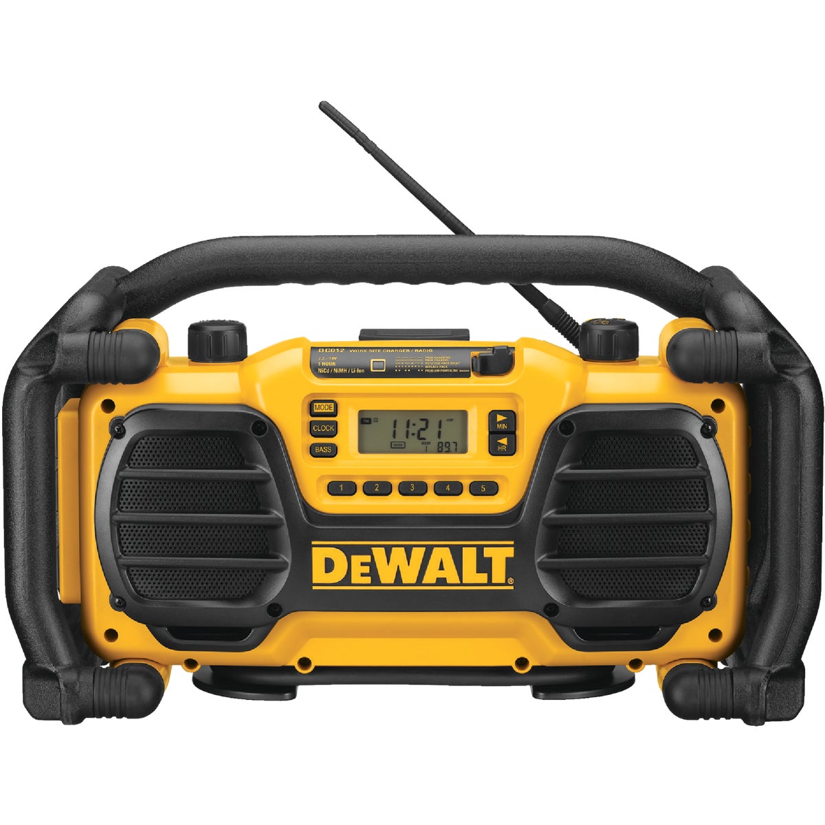 DeWalt 7.2-Volt to 18-Volt Nickel Cadmium/Lithium-Ion Cordless Jobsite Radio and Battery Charger (California Compliant)