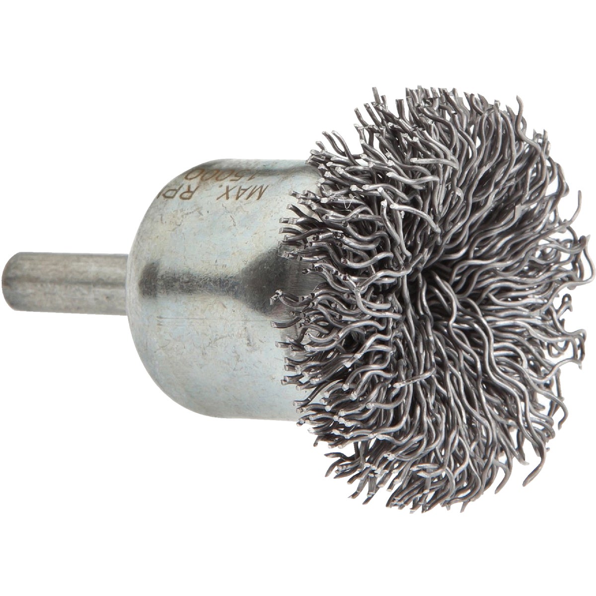 Forney 1-1/2 In. Hex .020 In. Drill-Mounted Wire Brush