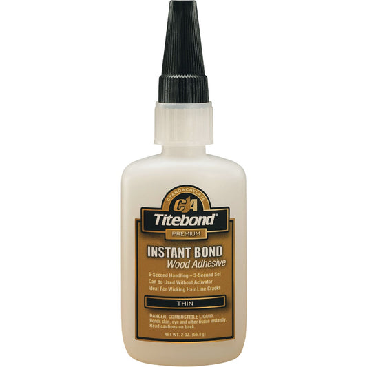 Titebond 2 Oz. Instant Bond Thin Viscosity CA Wood Glue