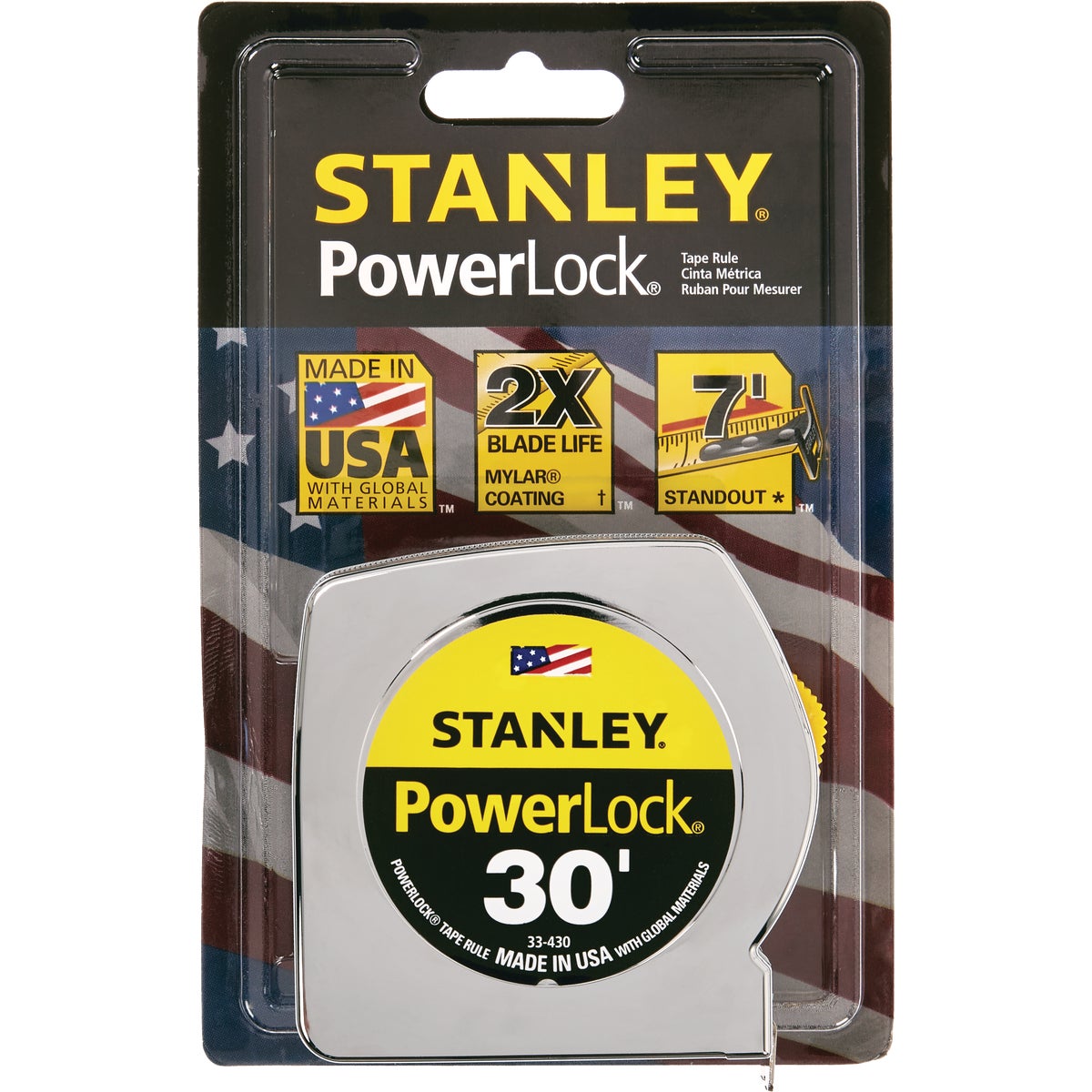 Stanley PowerLock 30 Ft. Tape Measure