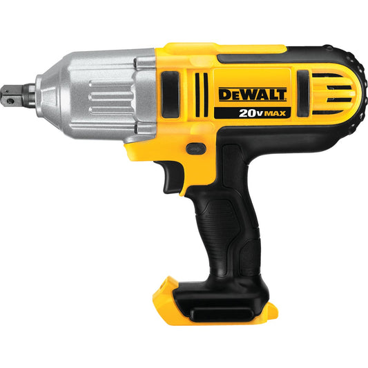 DeWalt 20 Volt MAX Lithium-Ion 1/2 In. High Torque Cordless Impact Wrench (Bare Tool)