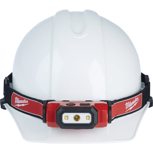 Milwaukee 475 Lm. LED REDLITHIUM USB Rechargeable Hard Hat Headlamp