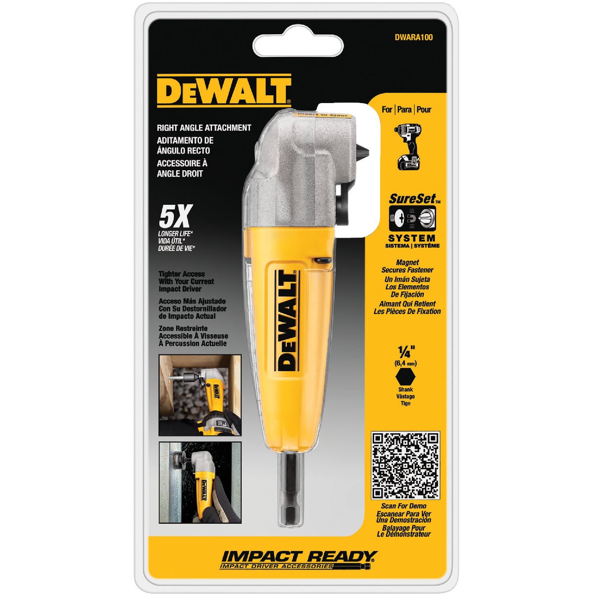 DeWalt Impact Ready Right Angle Drive Attachment